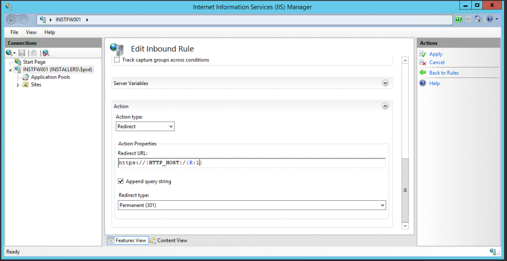 Web Application Proxy 2012 R2 – HTTP to HTTPS redirect – The journey to ...